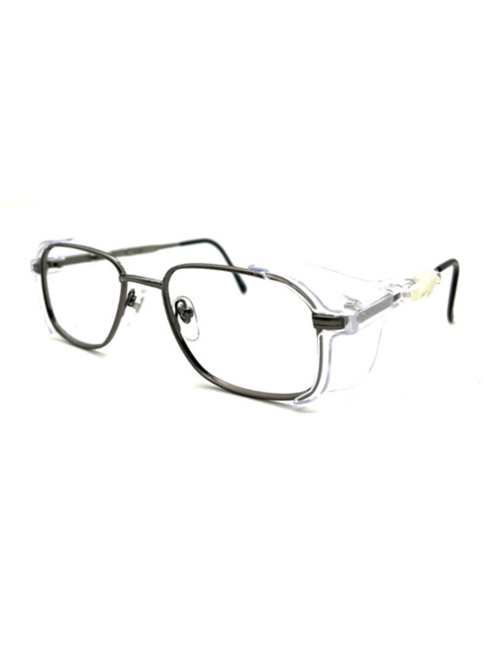 Pentax Gamma Gunmetal Safety Full Rim Authentic Eyeglass Frames 52-18-140